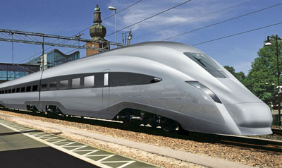 庞巴迪Zefiro 新一代高速列车